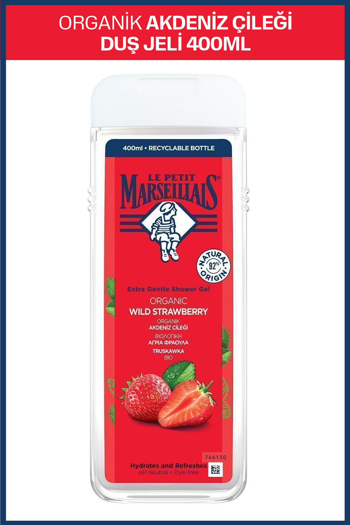 Duş Jeli Akdeniz Çileği 400 ml