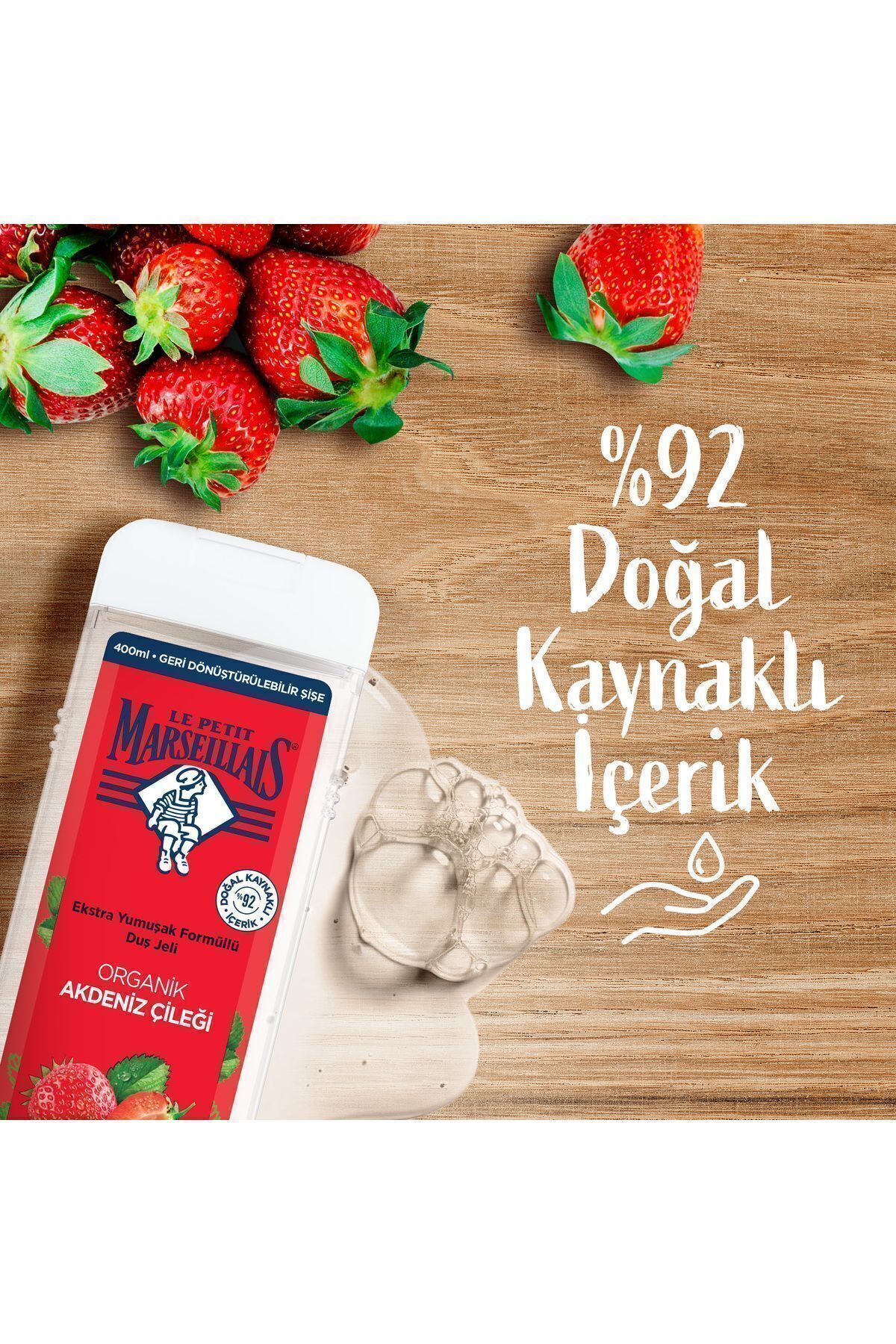 Duş Jeli Akdeniz Çileği 400 ml