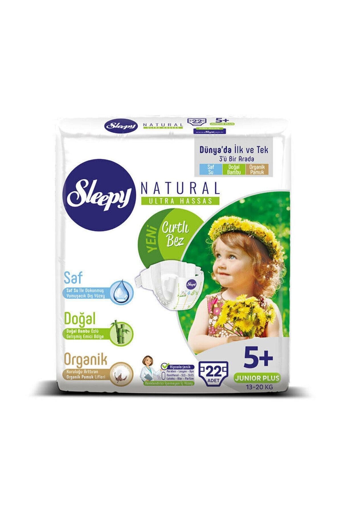 Natural Bebek Bezi Junior Plus 5 No 22 Li