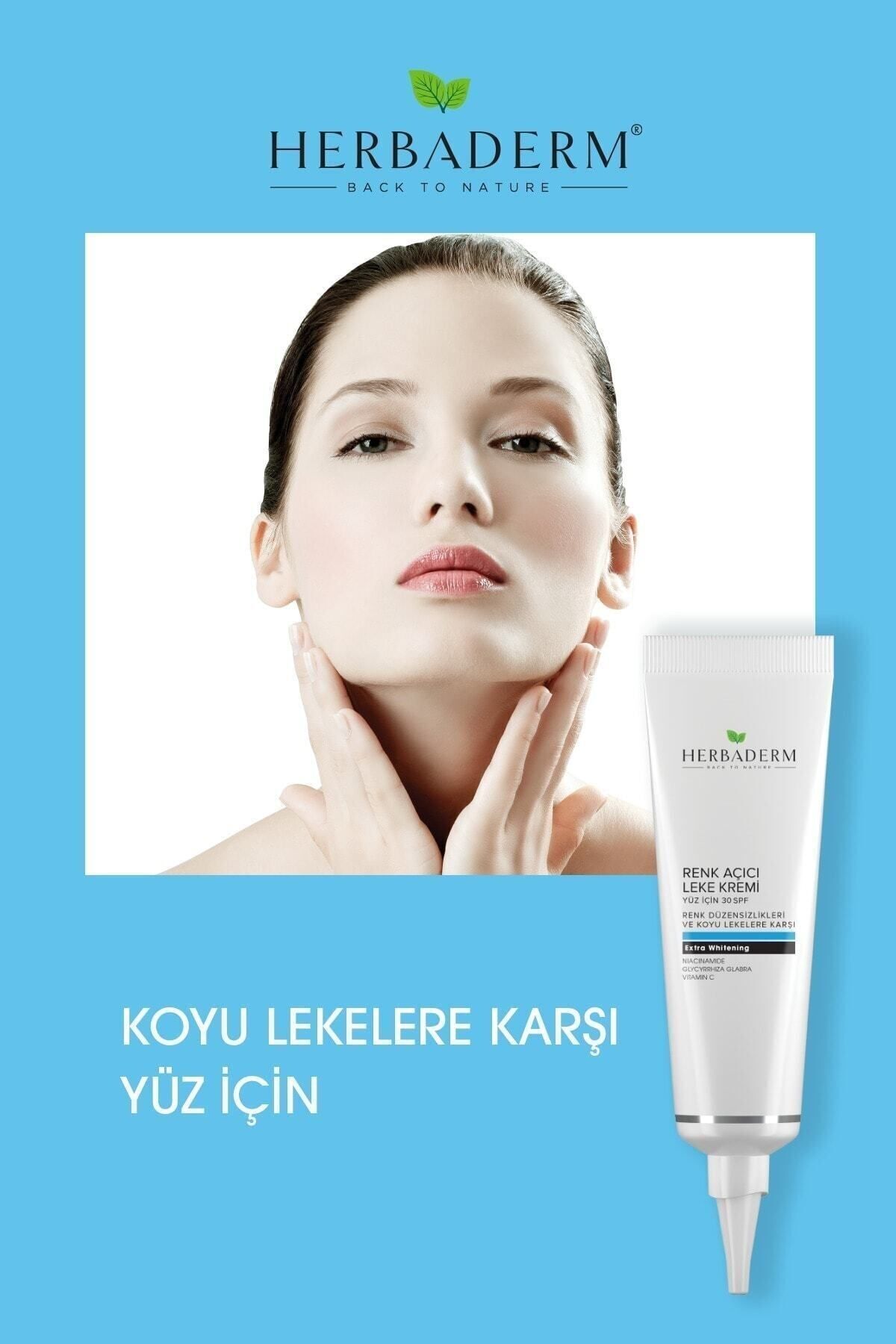 Cilt Beyazlatıcı Renk Açıcı Yüz Için Leke Kremi 55 ml