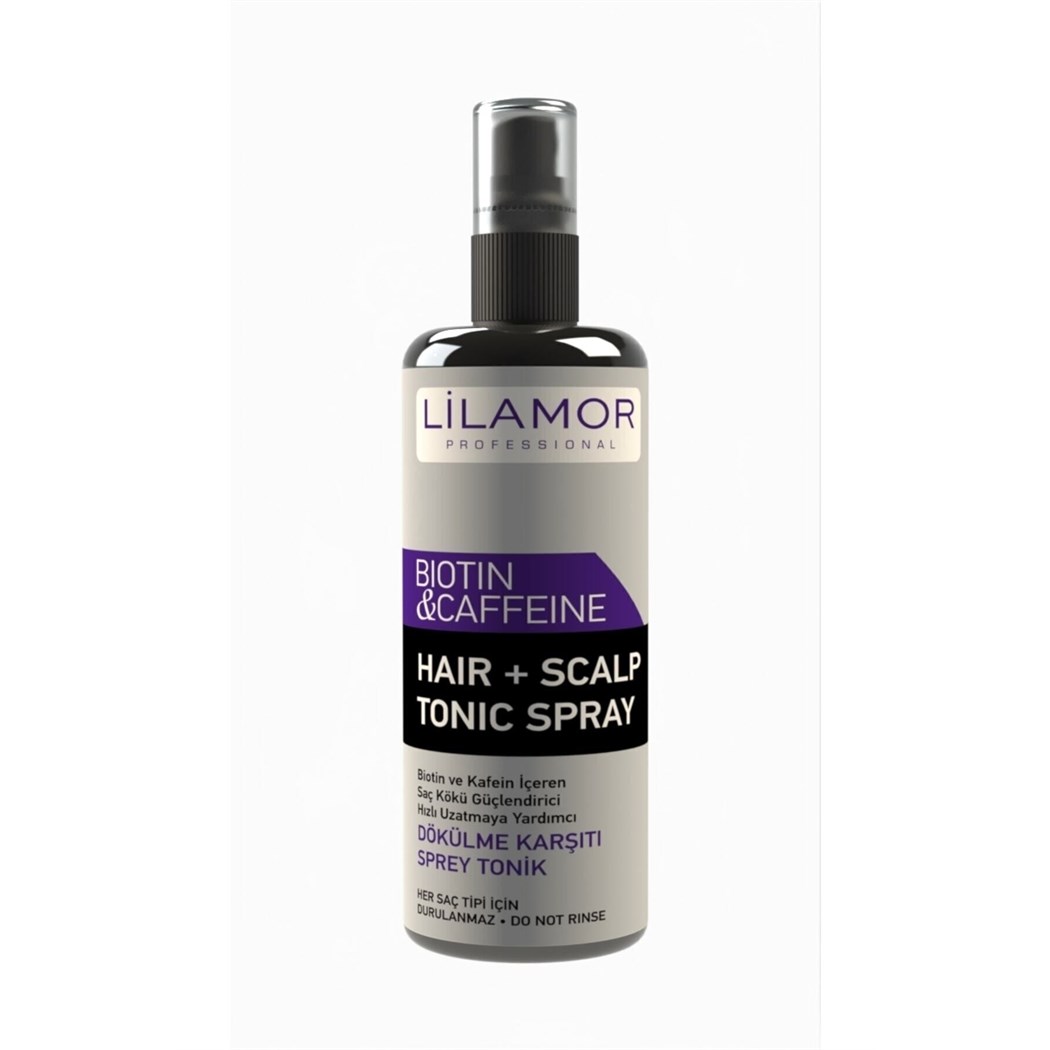 Lilamor 250 Ml Biotin & Kafein Dökülme Karşıtı Tonik Sprey