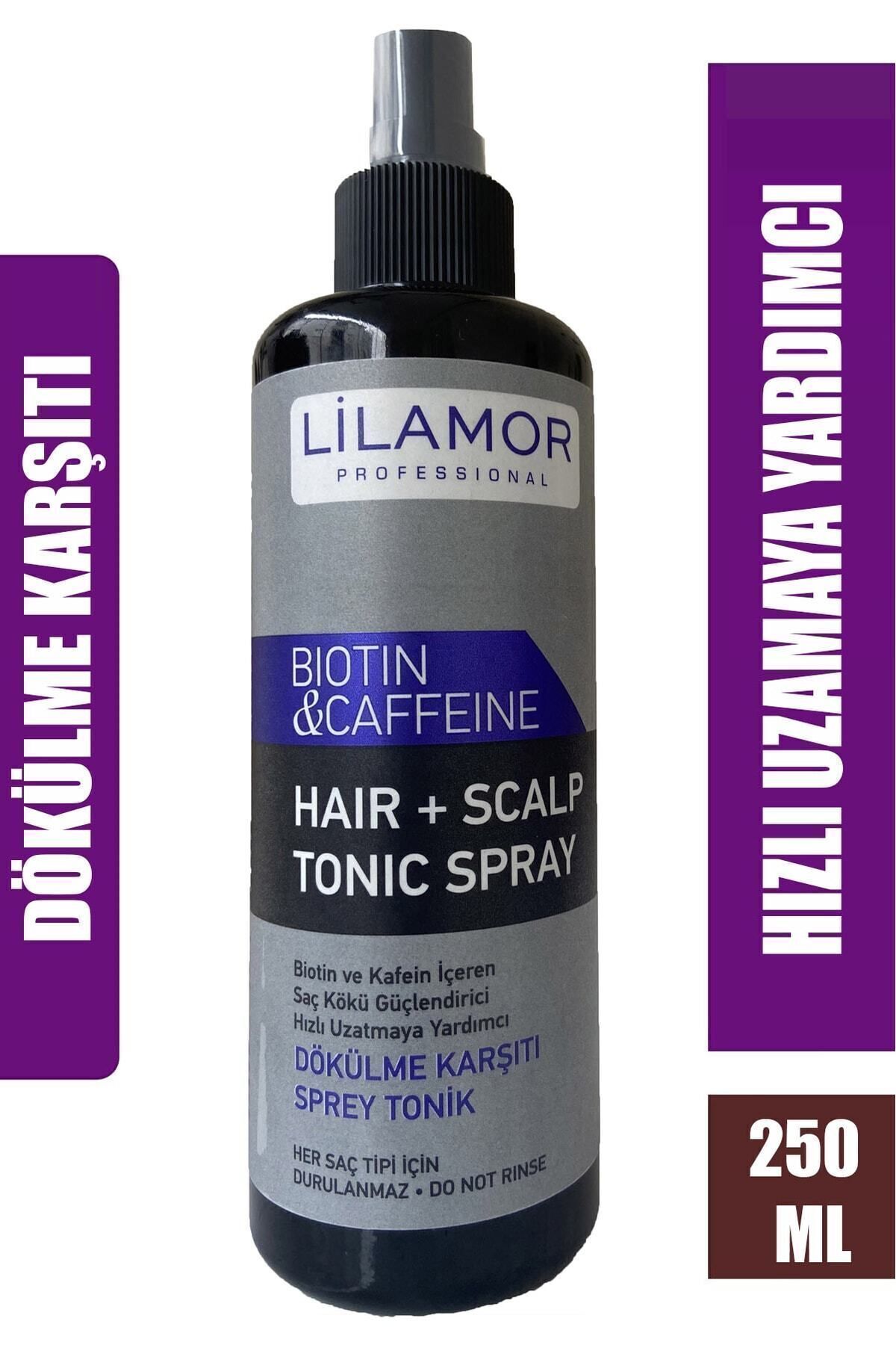 Lilamor 250 Ml Biotin & Kafein Dökülme Karşıtı Tonik Sprey