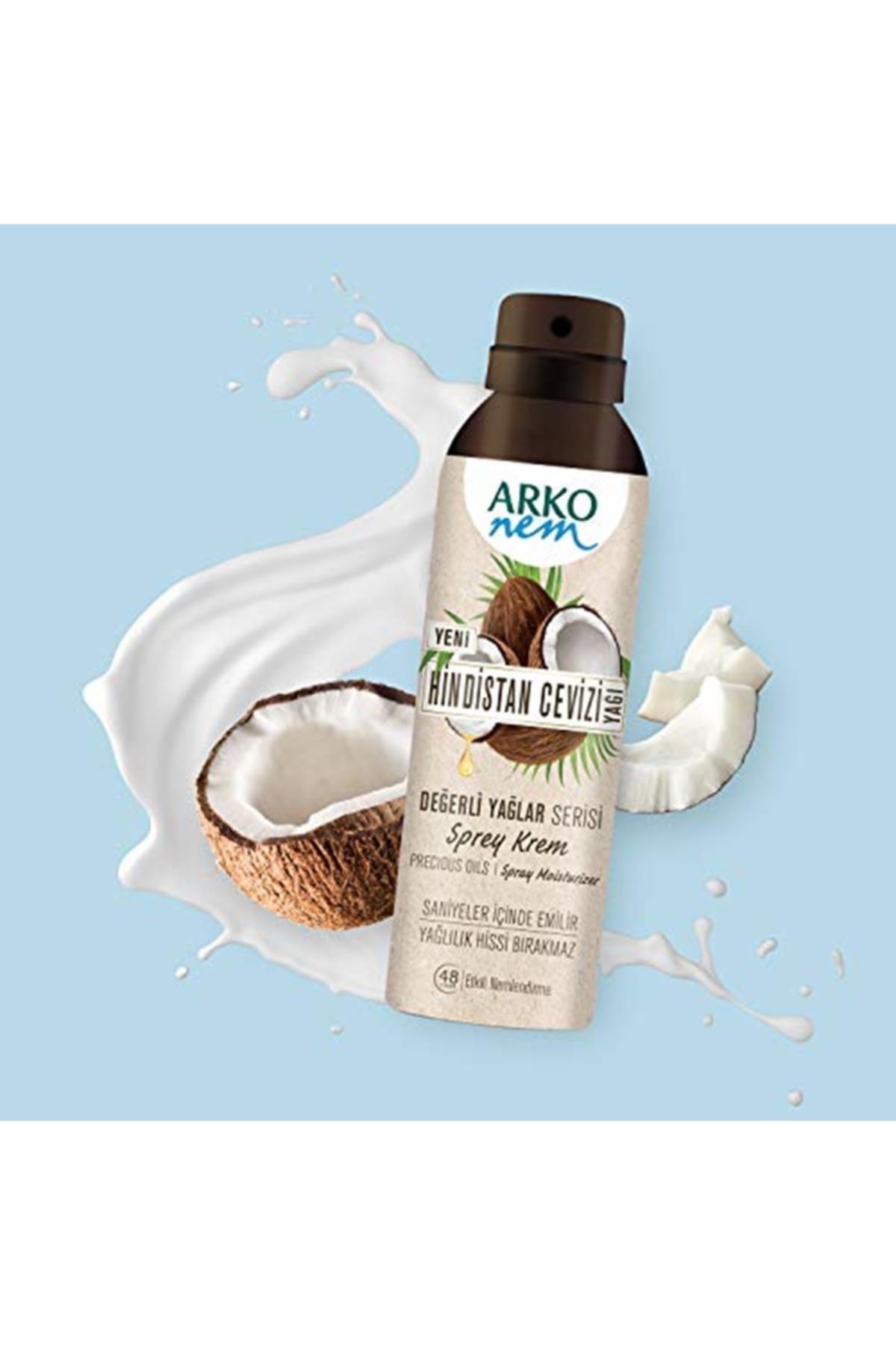 Marka: Değerli Yağlar Hindistan Cevizi Sprey Krem, 150 Ml Kategori: Vücut Kremi