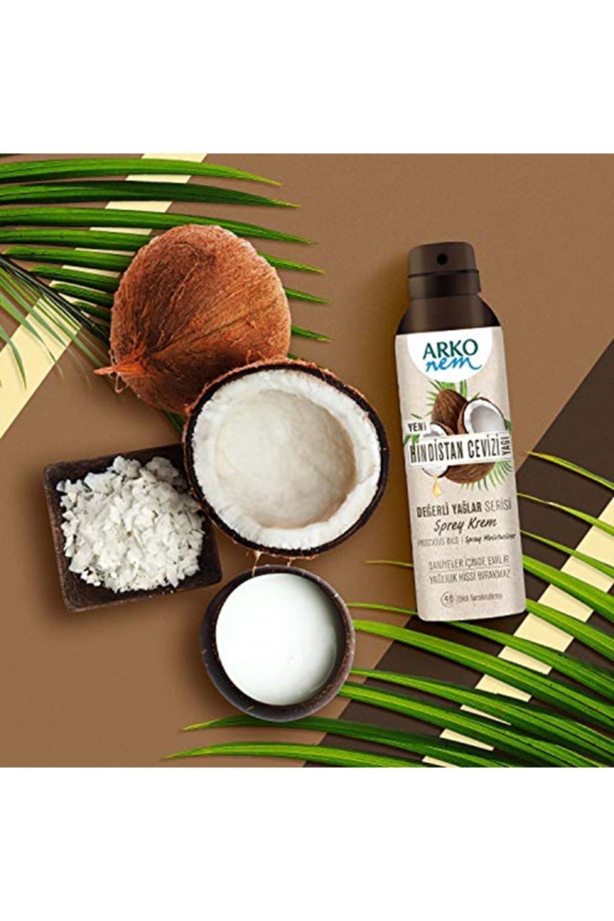 Marka: Değerli Yağlar Hindistan Cevizi Sprey Krem, 150 Ml Kategori: Vücut Kremi