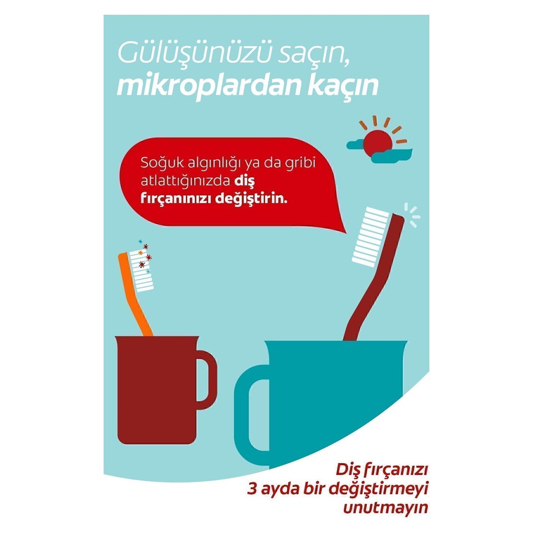 Extra Clean Dil Temizleyicili Arka Dişlere Uzanan Orta Diş Fırçası 1+1