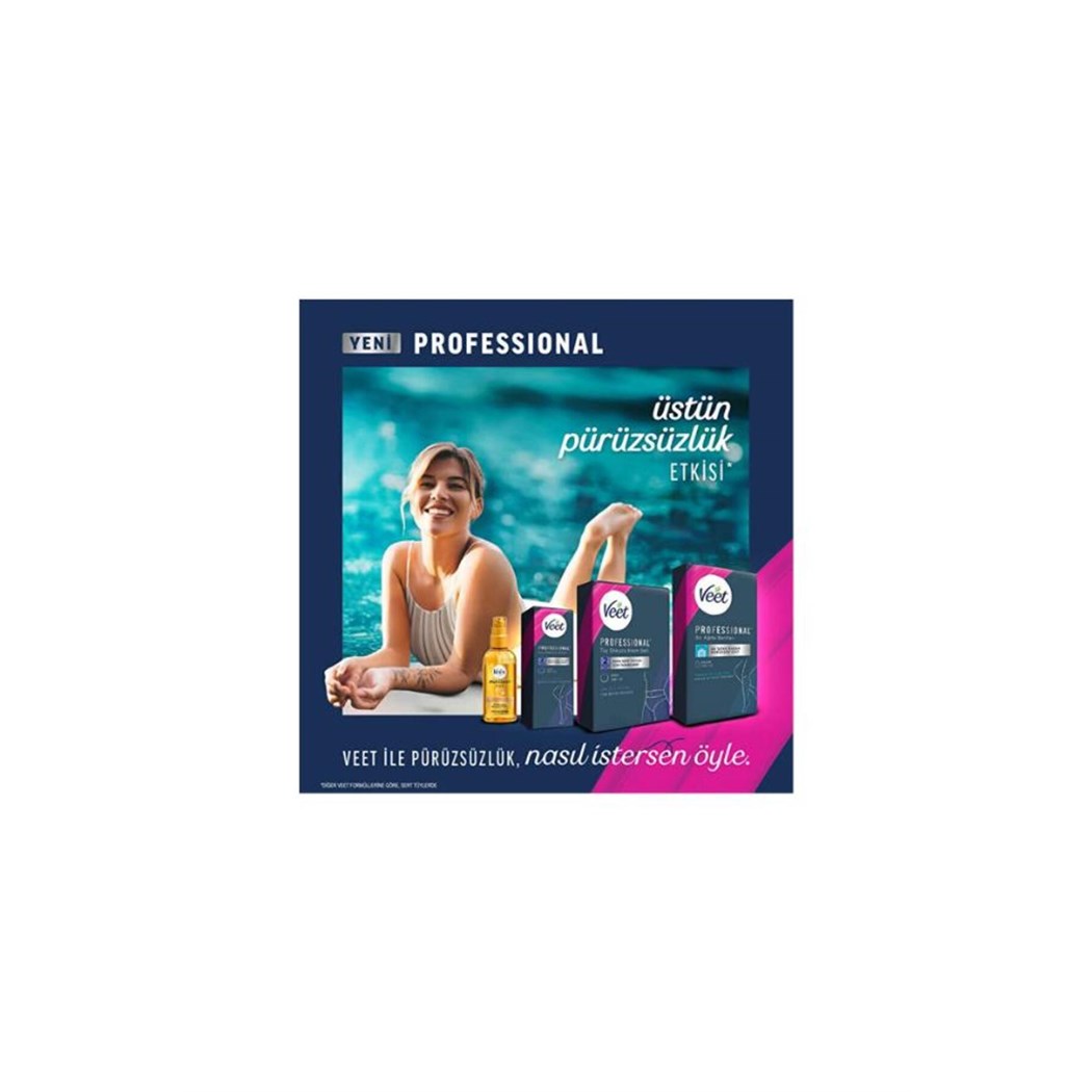 Tüy Dökücü Krem Professional Bacak ve Vücut Bölgesi Tüm Cilt Tipleri 100 ml
