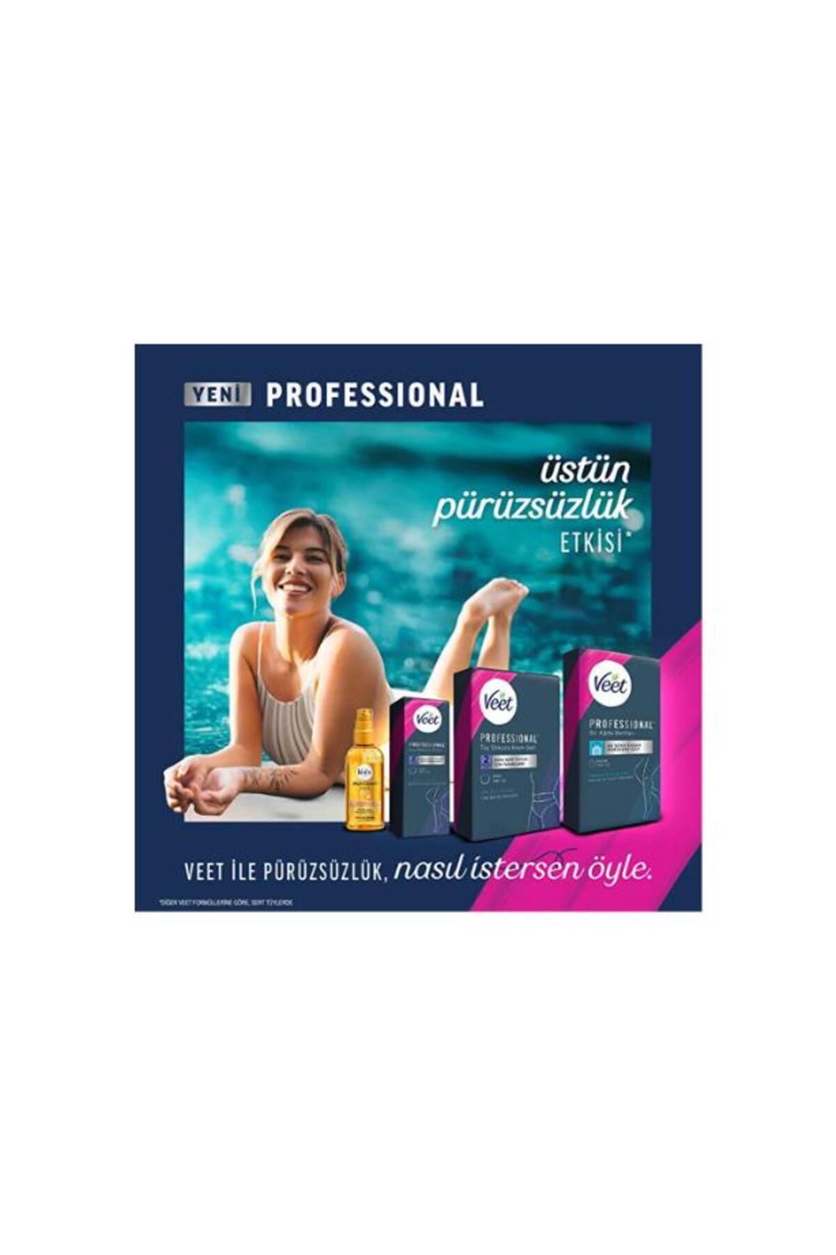 Tüy Dökücü Krem Professional Bacak ve Vücut Bölgesi Tüm Cilt Tipleri 100 ml