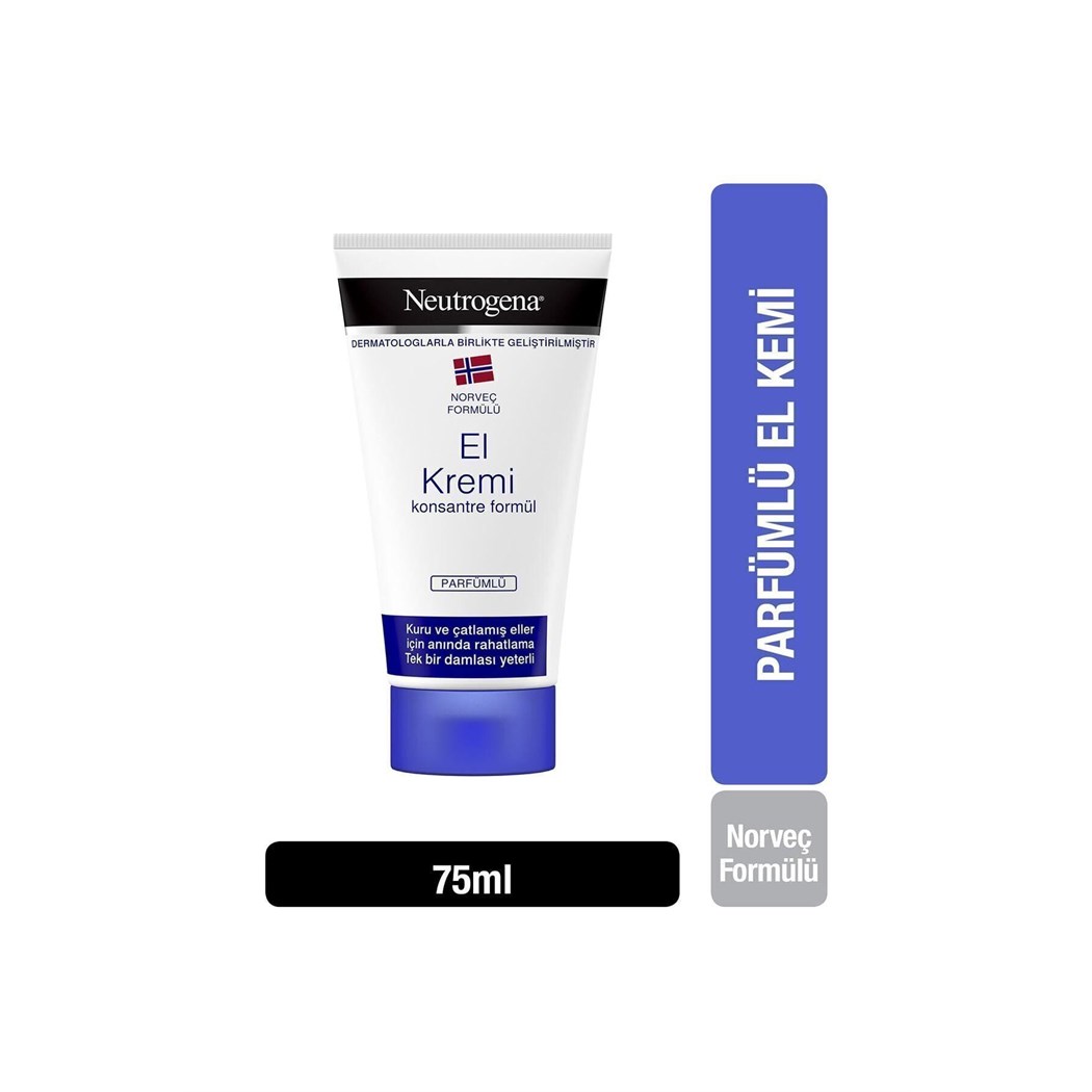 Renksiz Norveç Formülü El Kremi Parfümlü 75 Ml