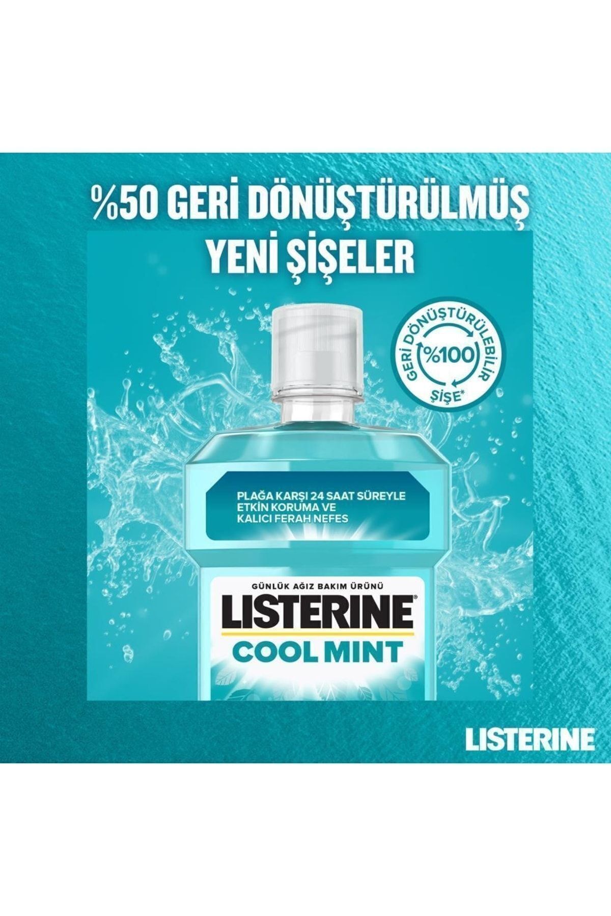 Cool Mint Ağız Bakım Suyu 500+250 ml