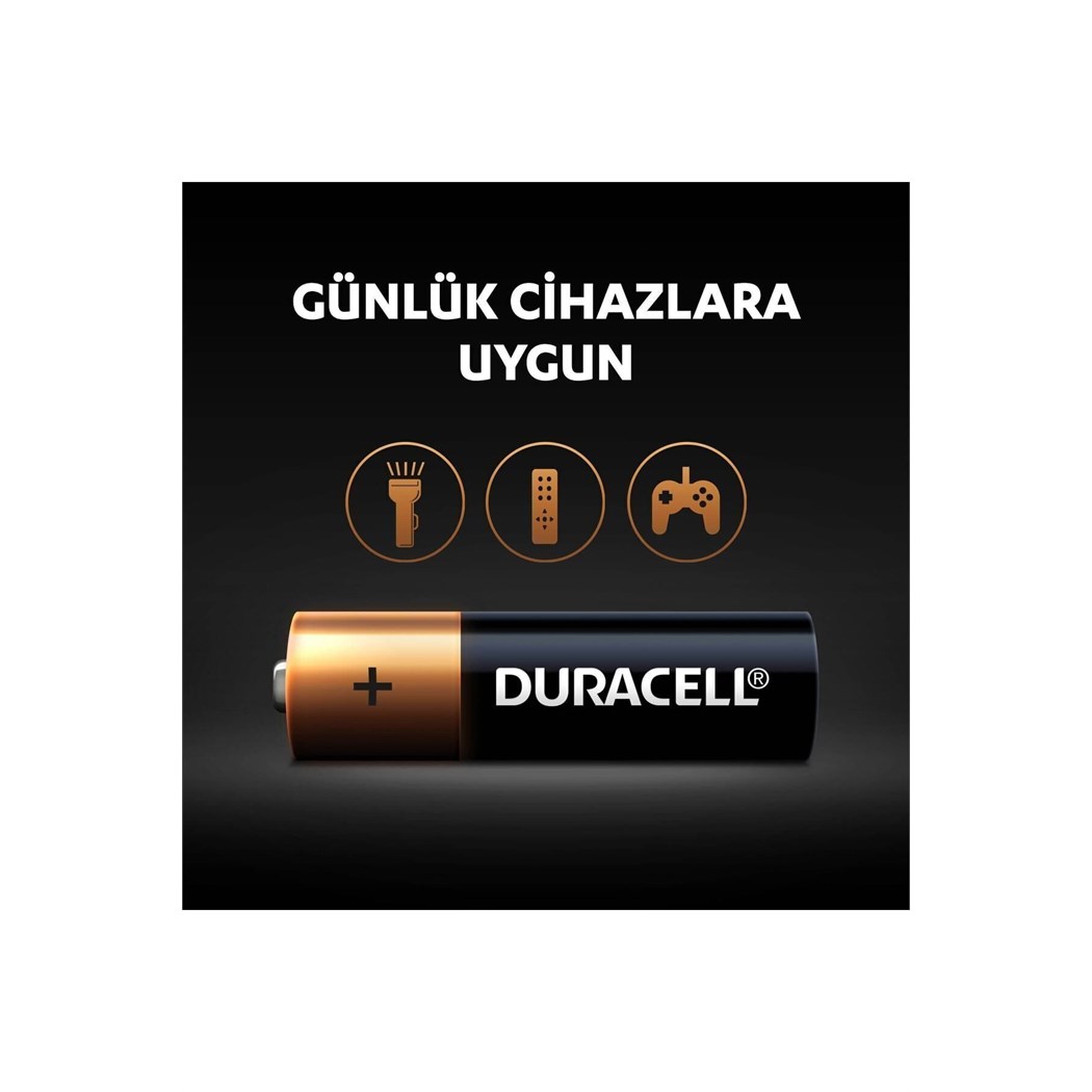 Alkalin AAA İnce Kalem Piller 4 Adet