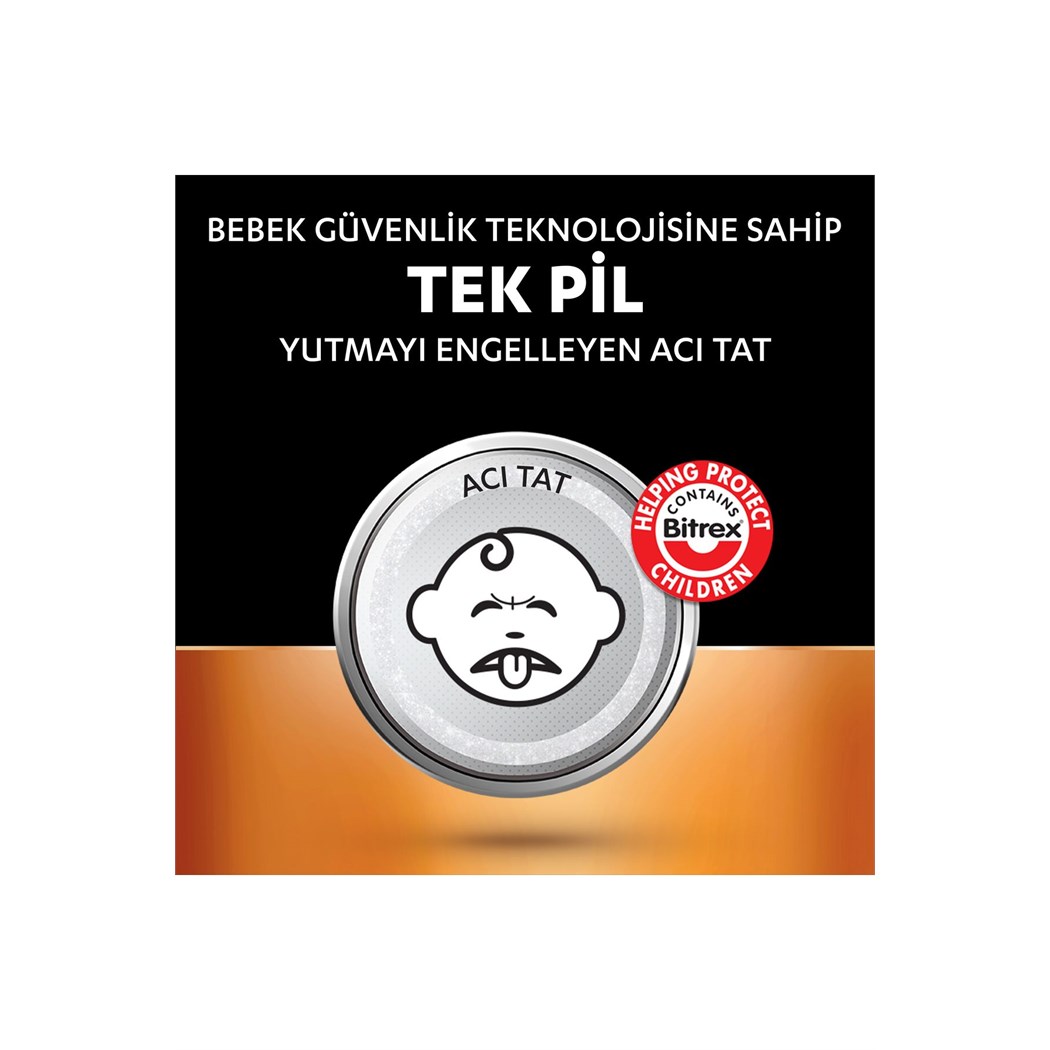 CR 2032 Lityum Düğme Pil (2’li paket) 3V, (CR2032)