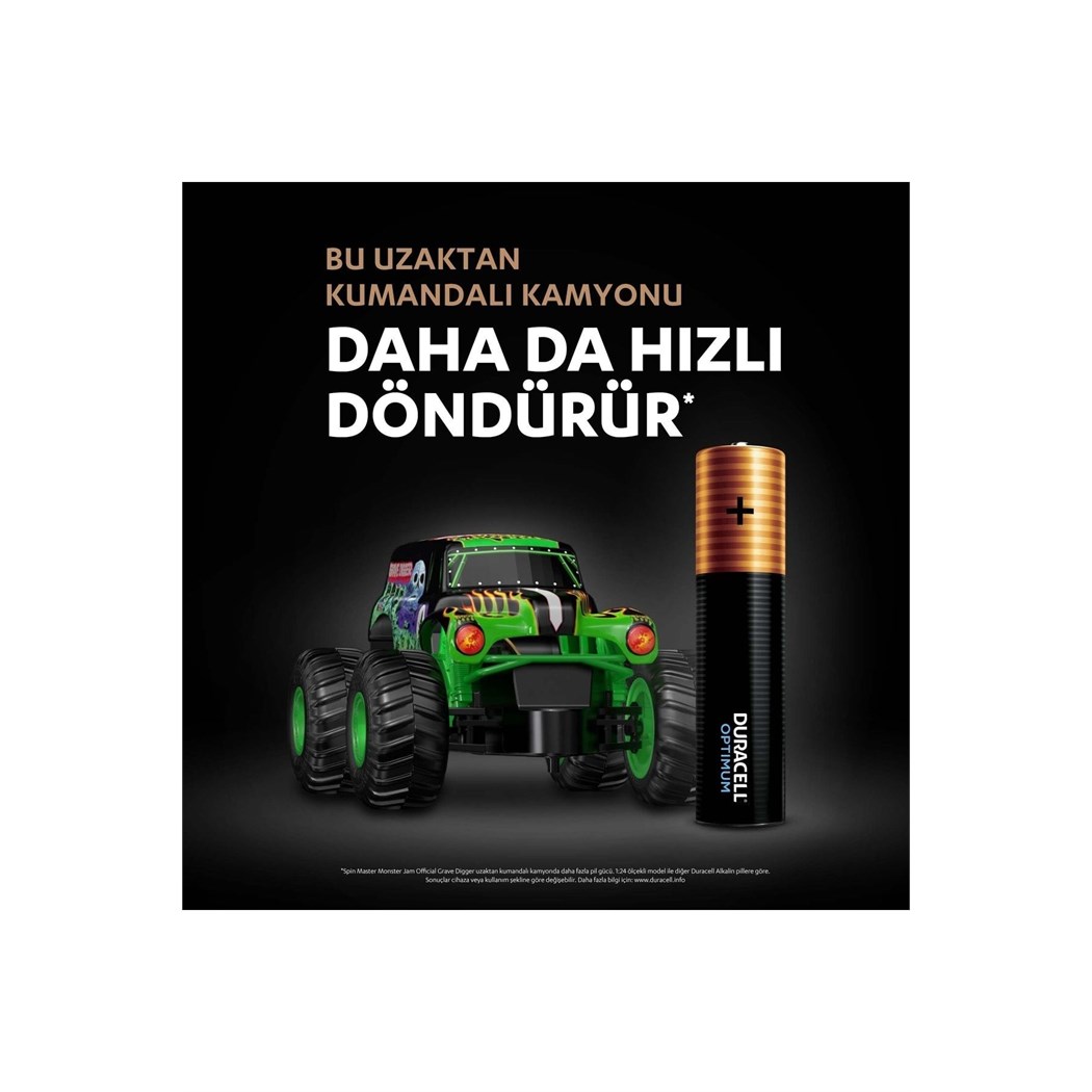 Optimum Alkalin AAA İnce Kalem Pil 4 Adet