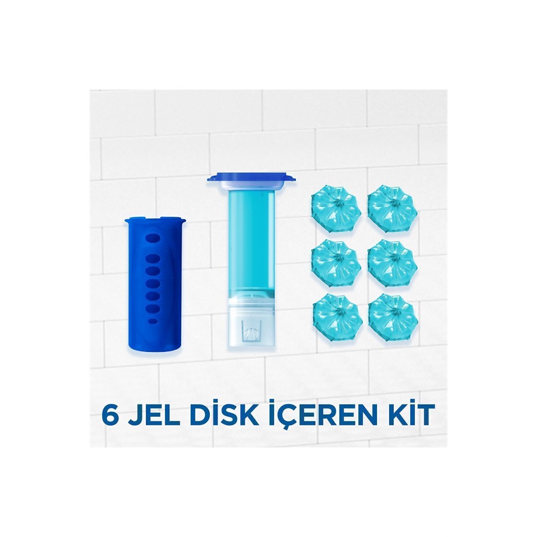 Klozet Jel Blok, Tuvalet Temizleyici, Marine, 36g