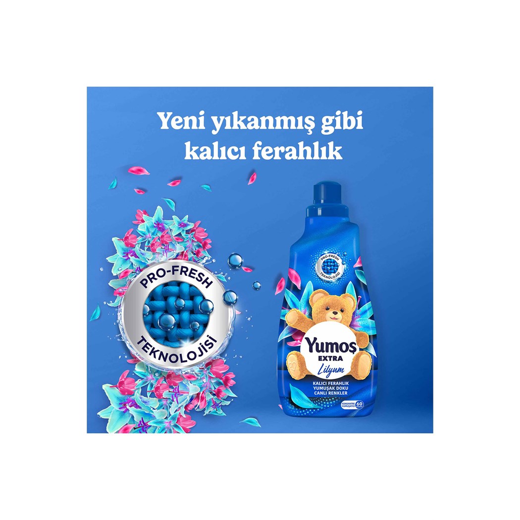 Çamaşır Yumuşatıcısı Extra Konsantre Lilyum 1440 ml