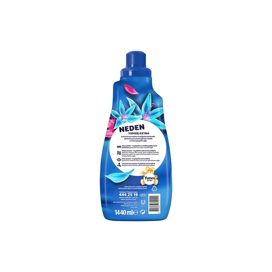 Çamaşır Yumuşatıcısı Extra Konsantre Lilyum 1440 ml