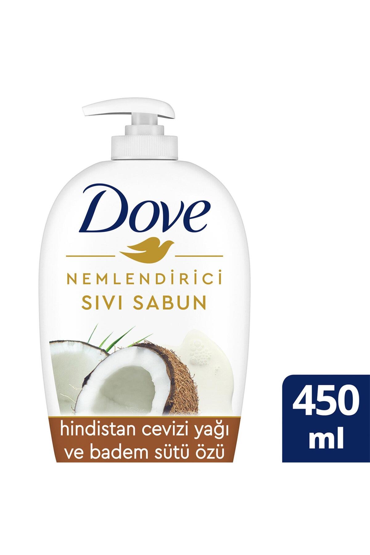 Sıvı Sabun Hindistan Cevizi Yağı Ve Badem Sütü Özü 450 ml