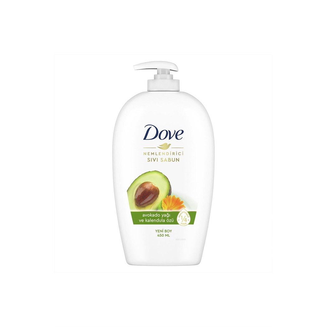 Nemlendirici Sıvı Sabun Avokado Yağı Ve Kalendula Özü 450 ml