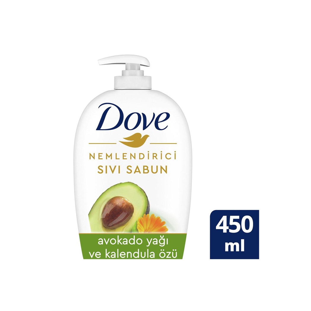 Nemlendirici Sıvı Sabun Avokado Yağı Ve Kalendula Özü 450 ml