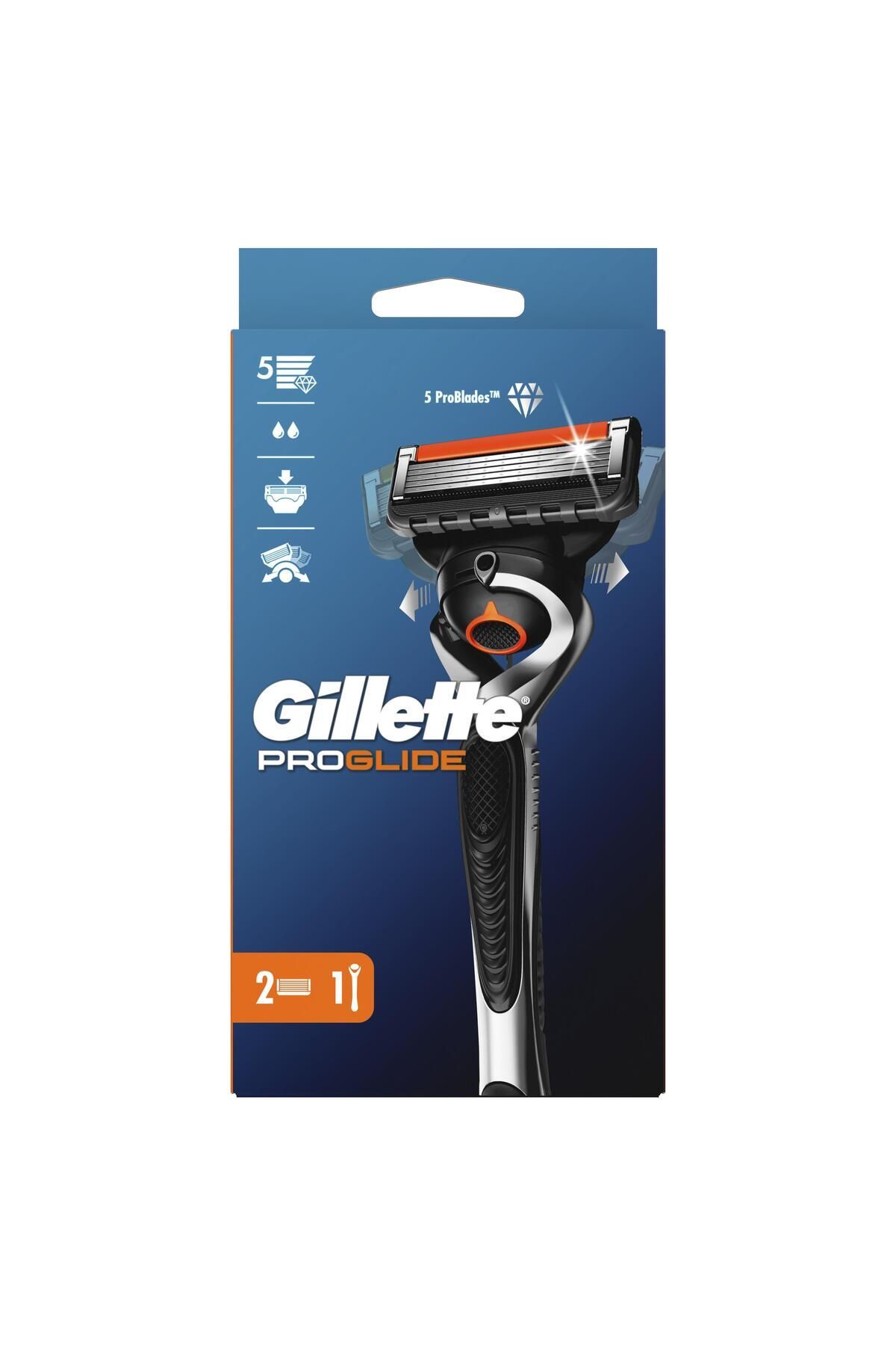 ProGlide Tıraş Makinesi + 2 Başlık
