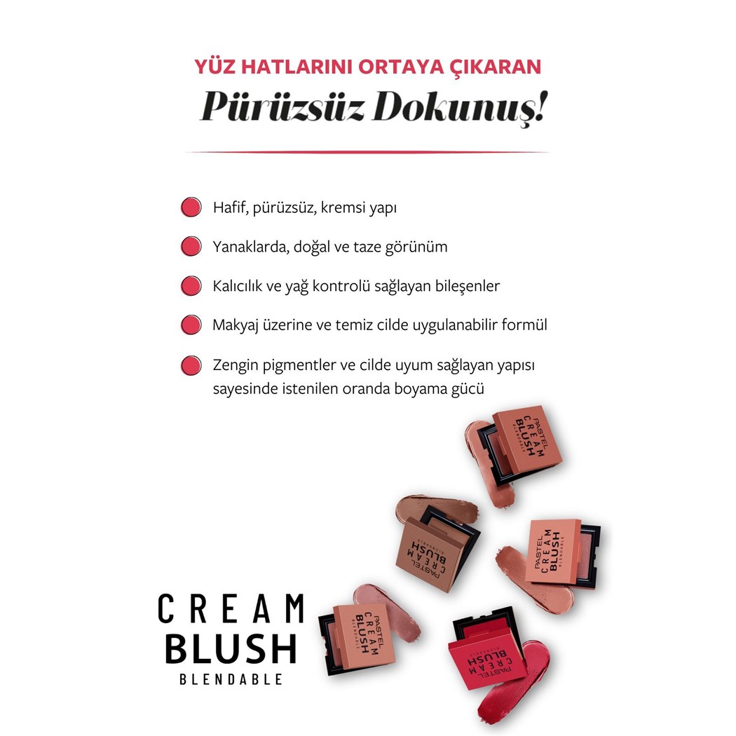 Cream Blush - Krem Allık 48 Romance