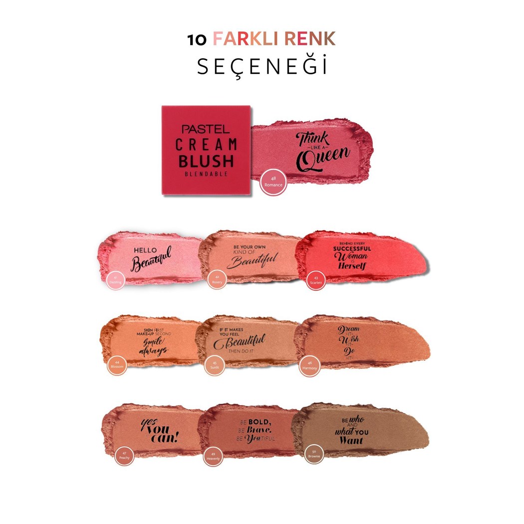 Cream Blush - Krem Allık 48 Romance