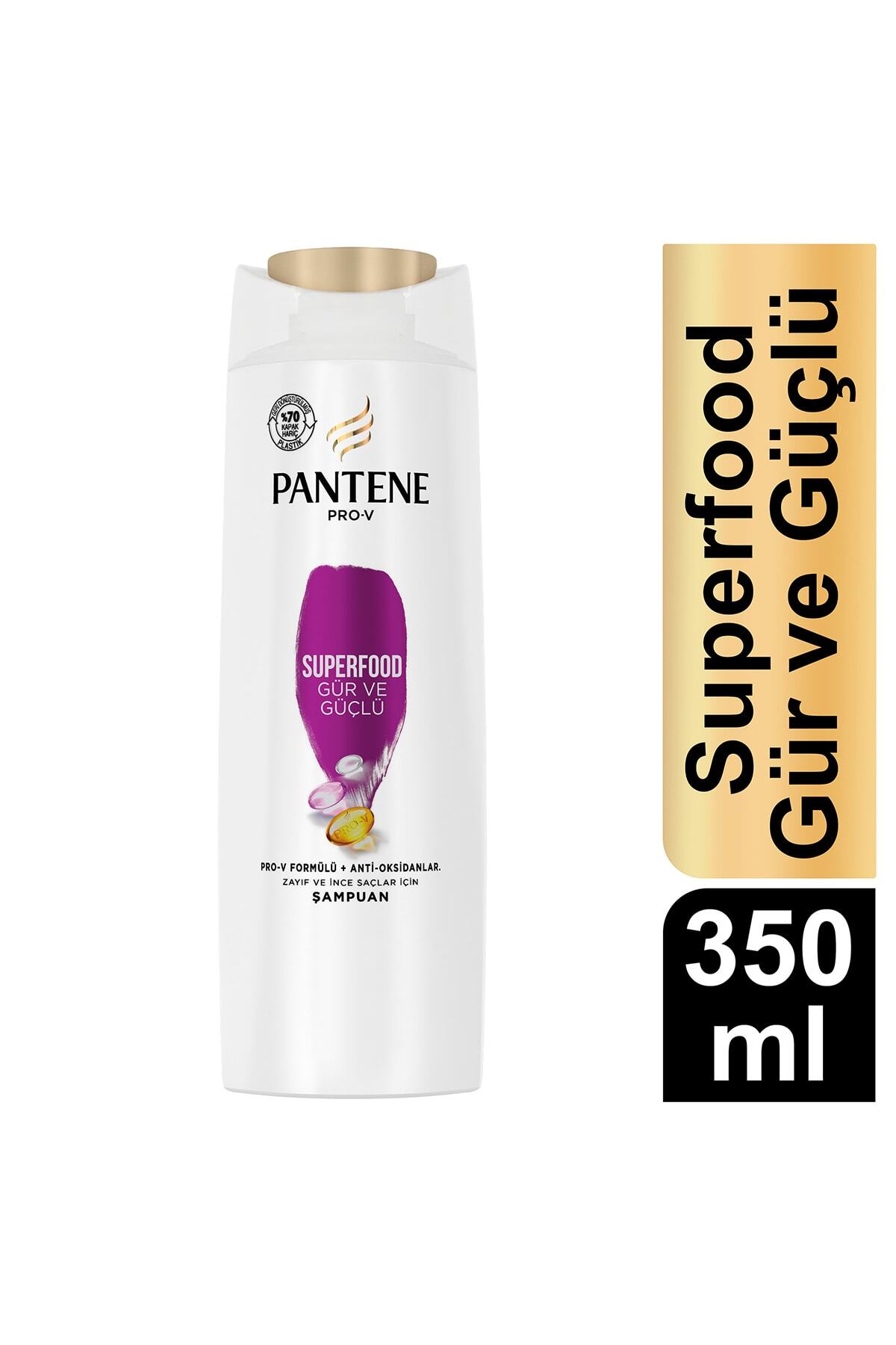 Pantene Şampuan 350 ml Gür ve Güçlü