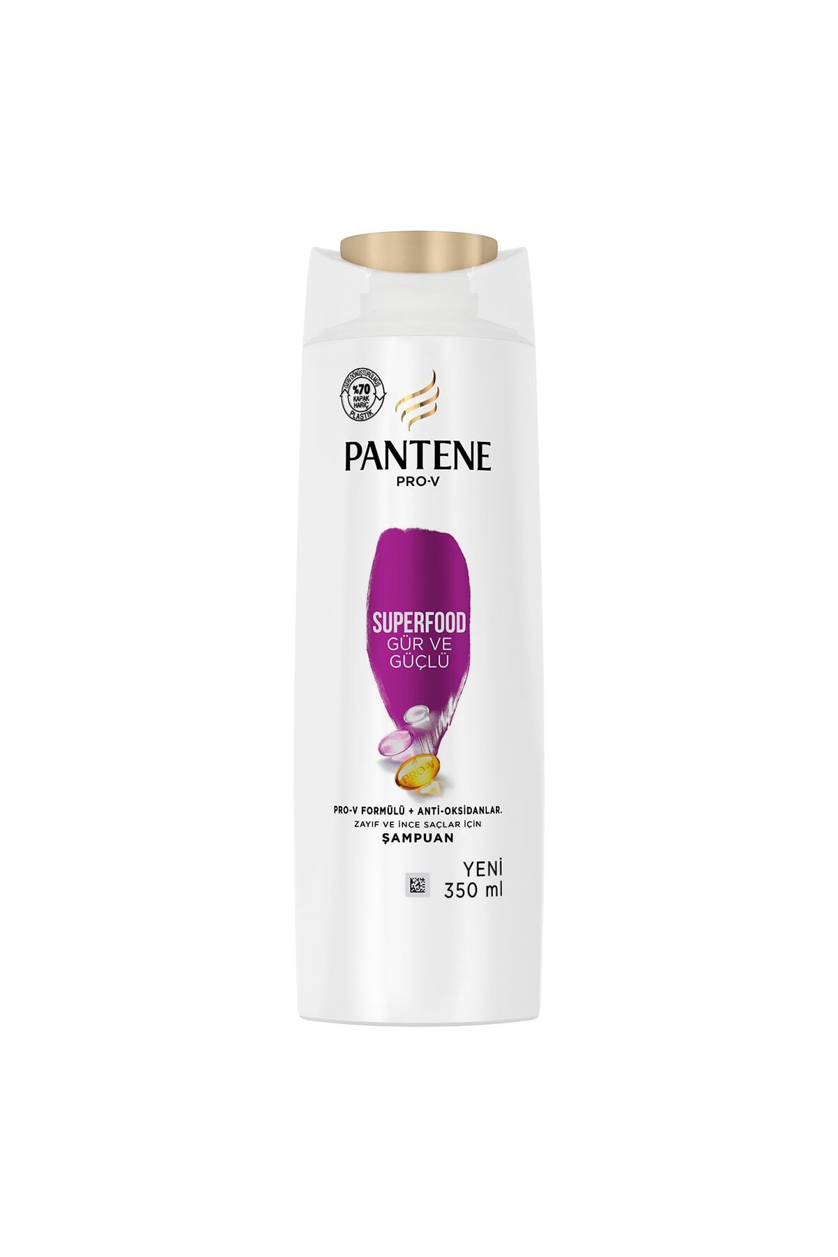 Pantene Şampuan 350 ml Gür ve Güçlü