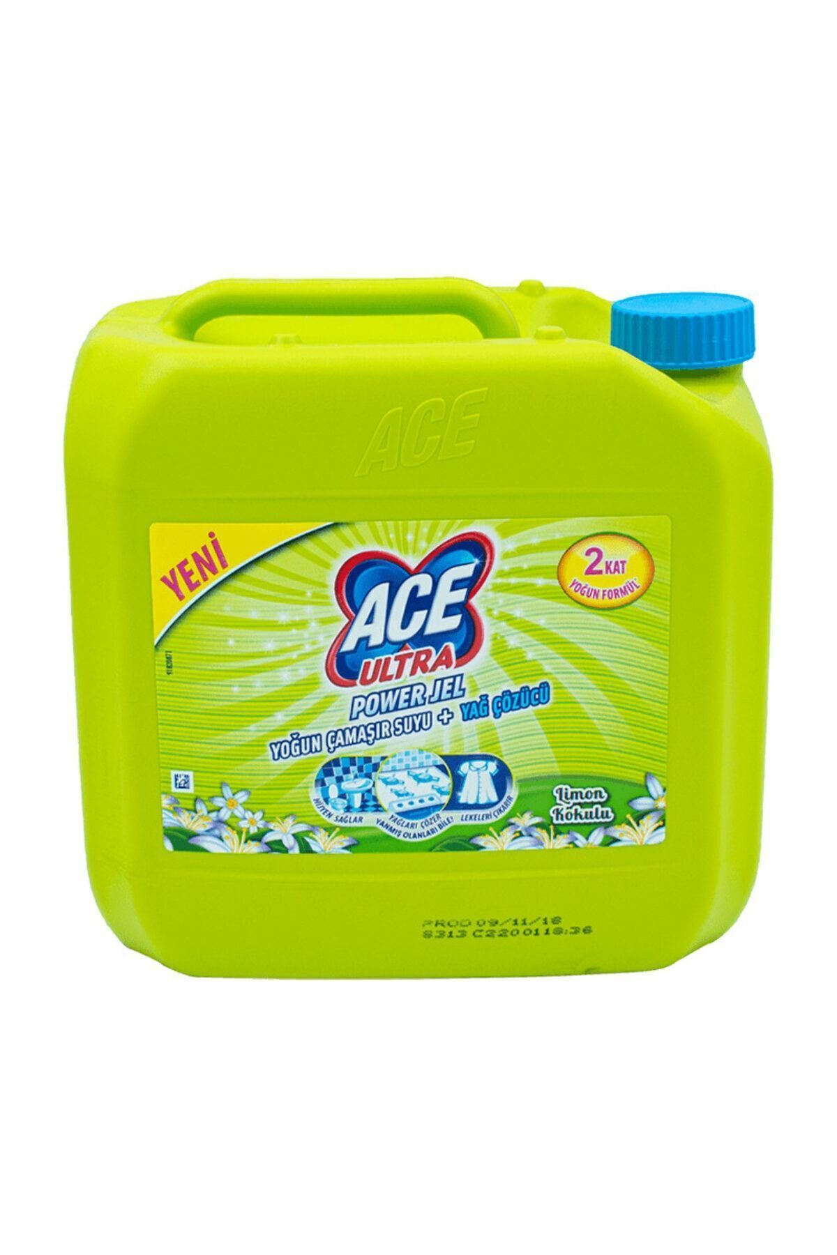 Ultra Yoğun Çamaşır Suyu Yağ Çözücü Limon Kokulu