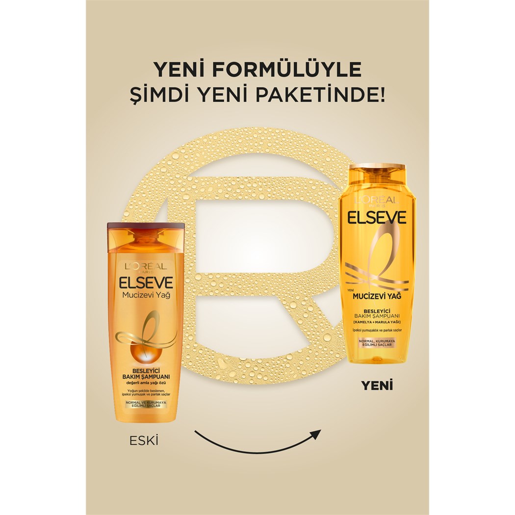 Mucizevi Yağ Besleyici Bakım Şampuanı 300 ml