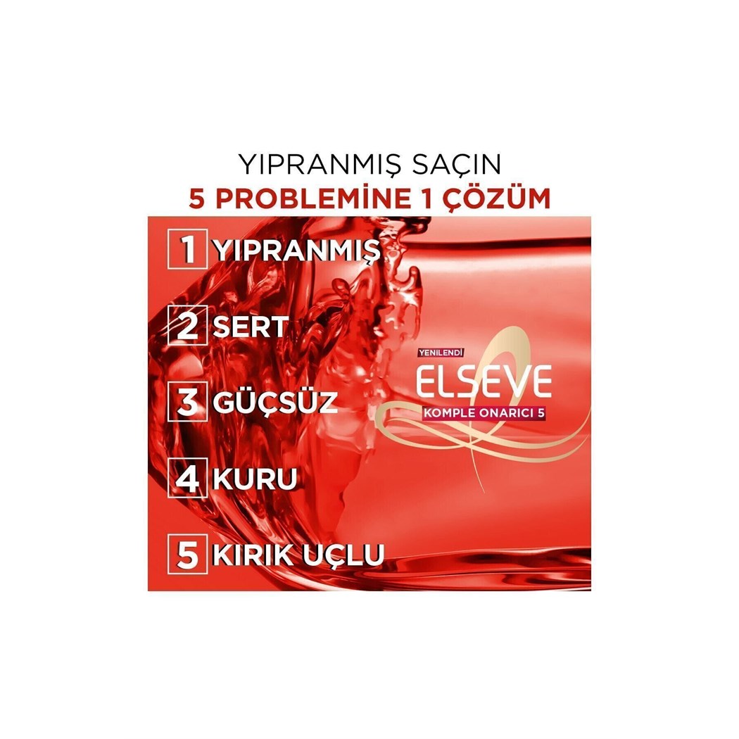 Elseve Şampuan 360 Ml. Onarıcı Yapılandırıcı Bakım