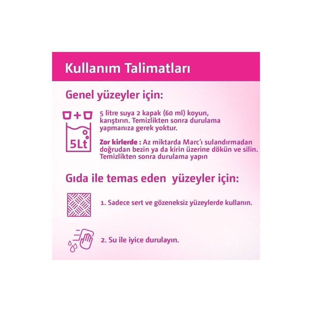 Yüzey Temizleyici 900 ml Floral