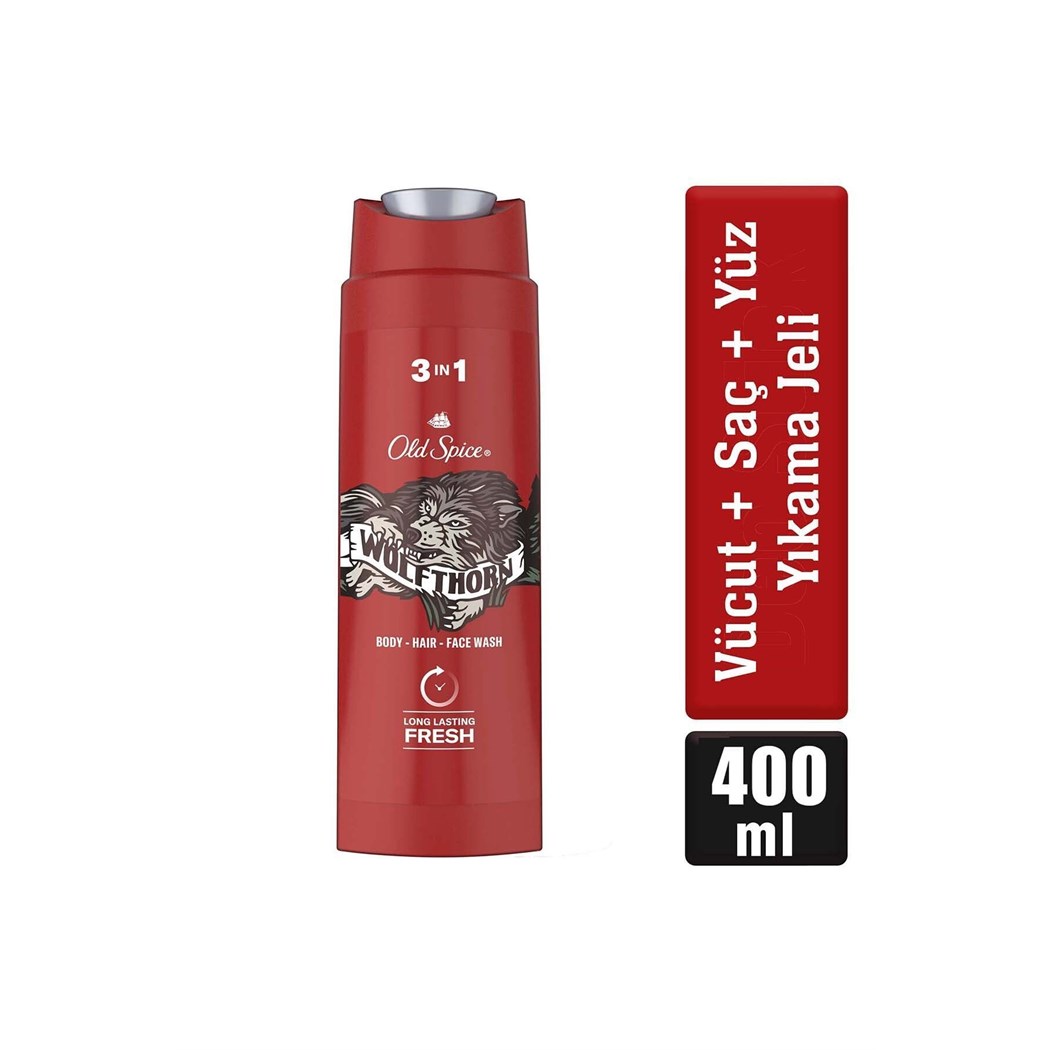 Wolfthorn Erkekler İçin Duş Jeli ve Şampuan 400 ml