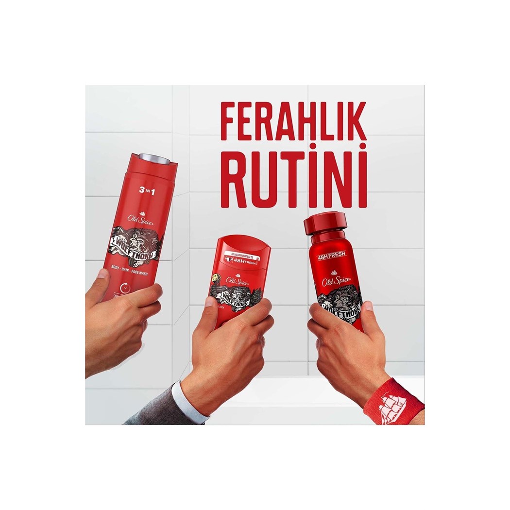 Wolfthorn Erkekler İçin Duş Jeli ve Şampuan 400 ml