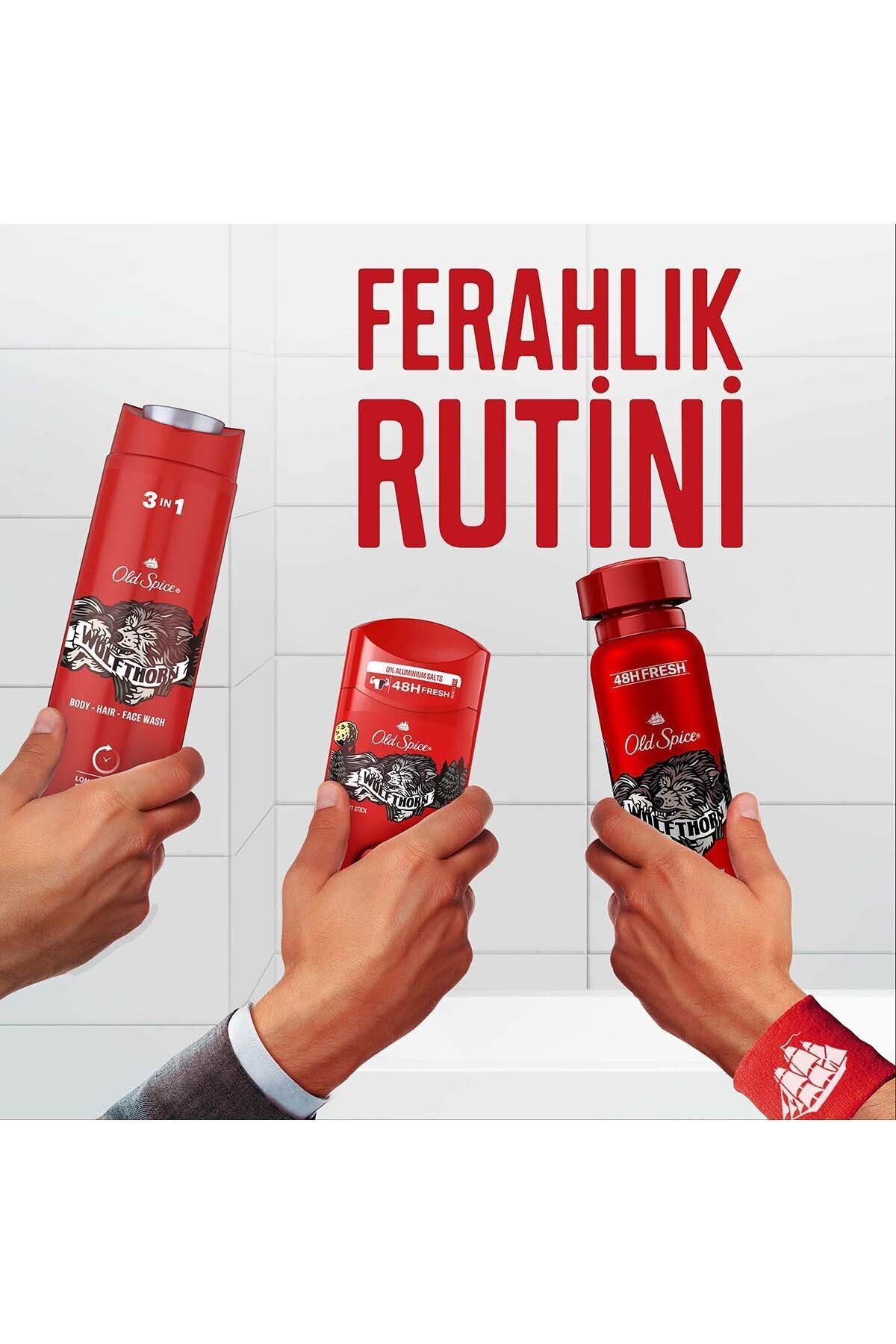 Wolfthorn Erkekler İçin Duş Jeli ve Şampuan 400 ml