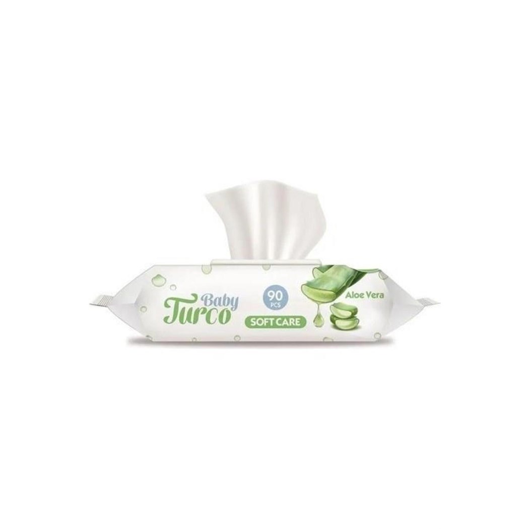 Aloe Veralı Kapaklı Soft Islak Mendil 90 Lı