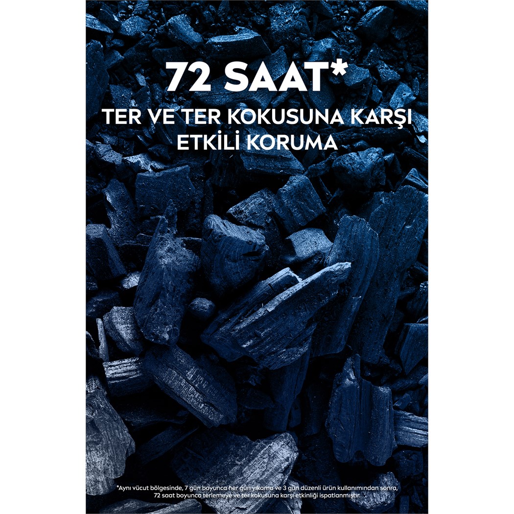 MEN Erkek Sprey Deodorant Deep Dimension Aktif Karbon 150ml, 72 Saat Anti-perspirant Ter Koruması
