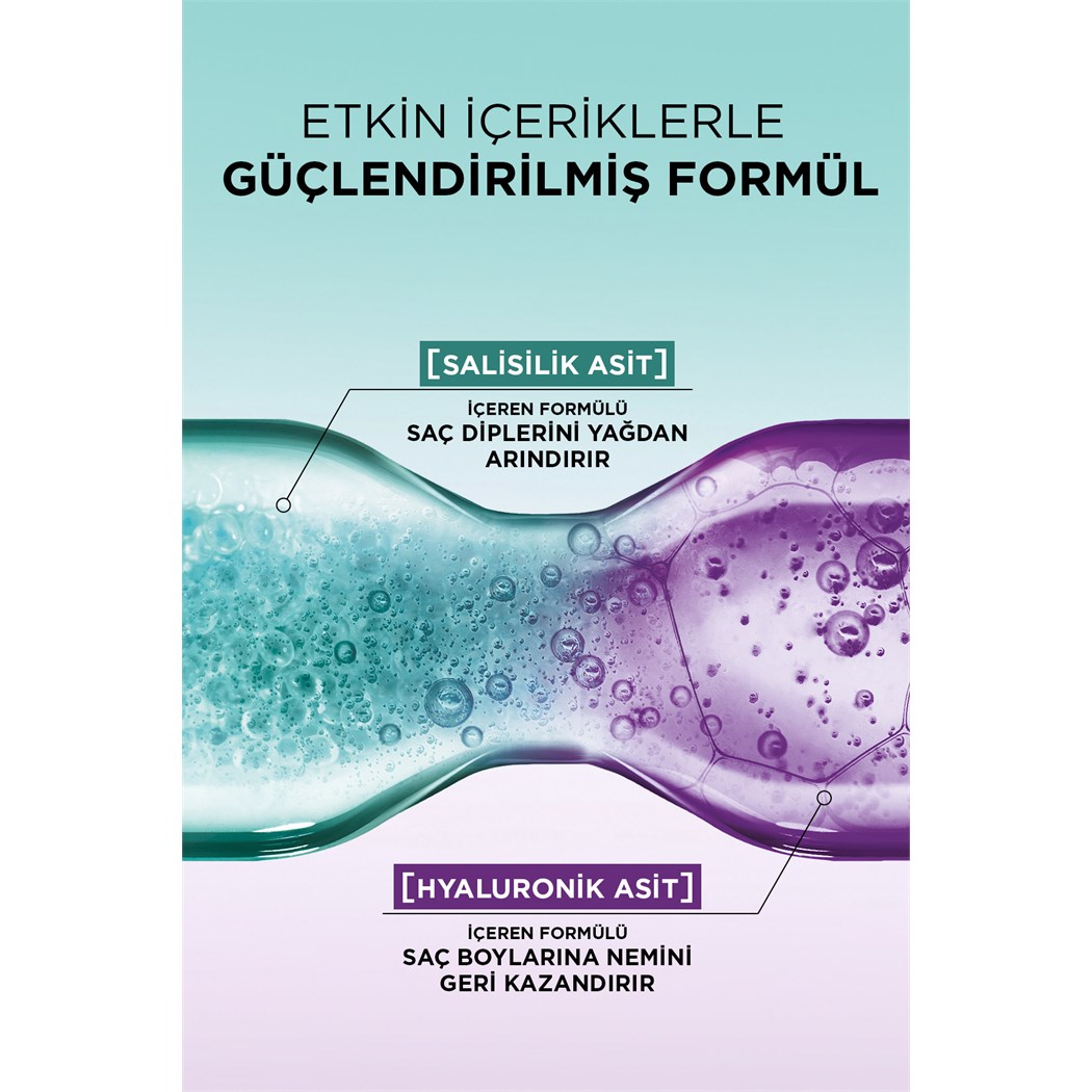 Hydra [hyaluronic] Pure Salisilik Asit Içeren Yağlanma Karşıtı Arındırıcı Şampuan 300ml