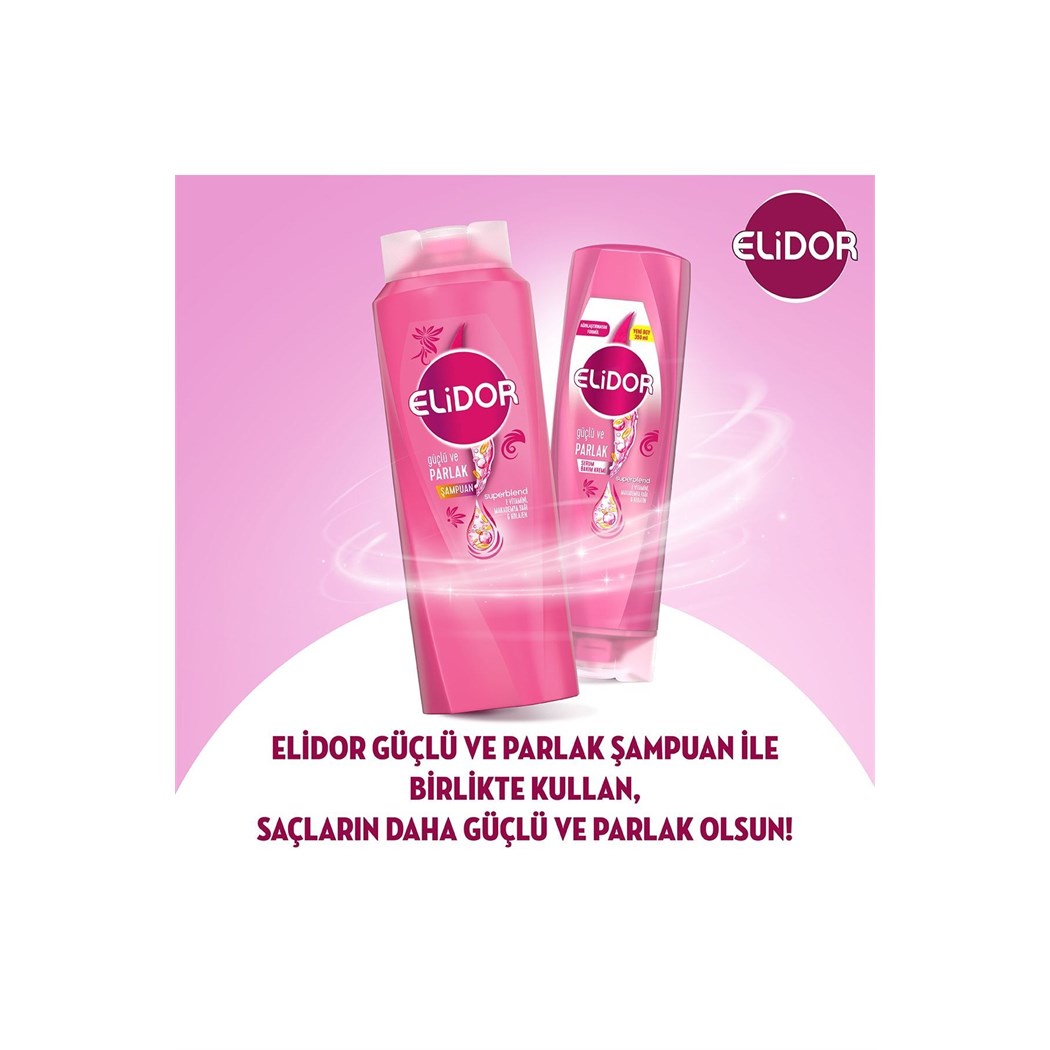 Superblend Serum Saç Bakım Kremi Güçlü Ve Parlak E Vitamini Makademya Yağı & Keratin 350 ml
