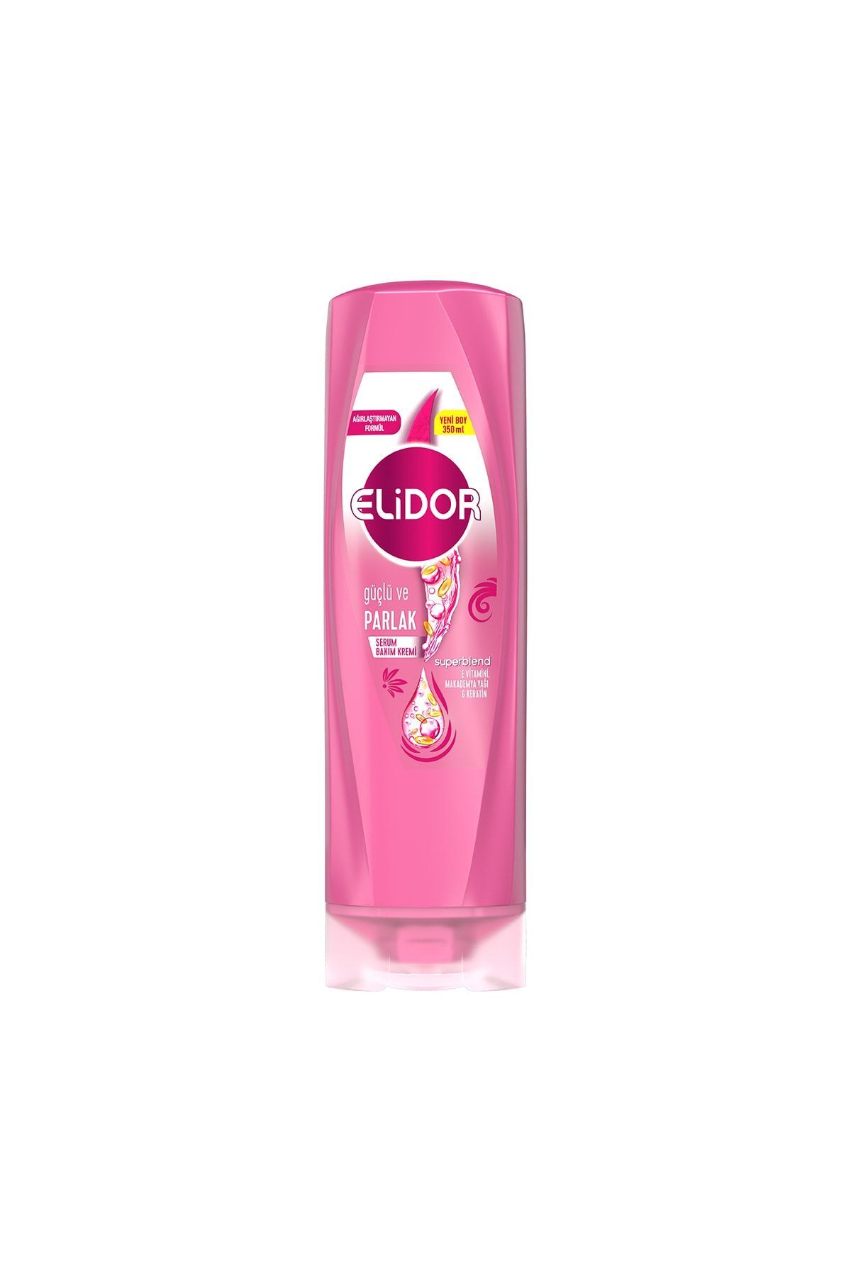 Superblend Serum Saç Bakım Kremi Güçlü Ve Parlak E Vitamini Makademya Yağı & Keratin 350 ml