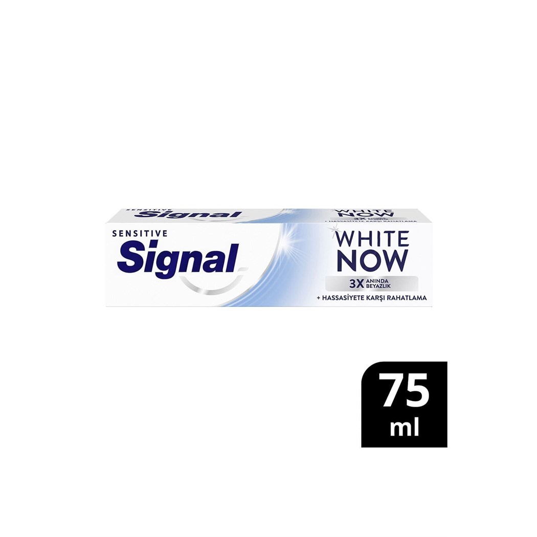 Diş Macunu White Now Sensitive Anında 3 Kat Beyazlık 75 ML