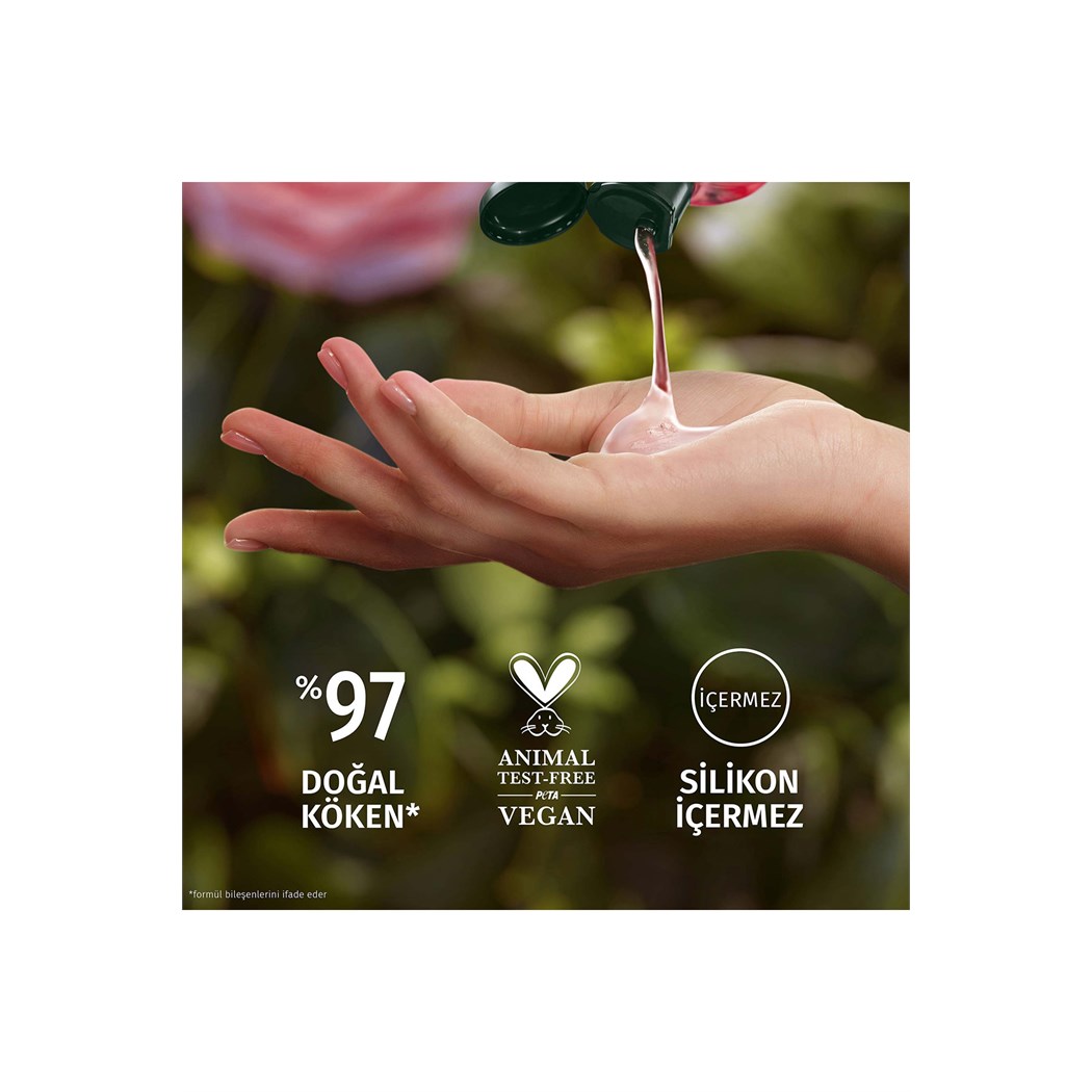 Kadifemsi Yumuşaklık Gül Kokulu Şampuan 350ml