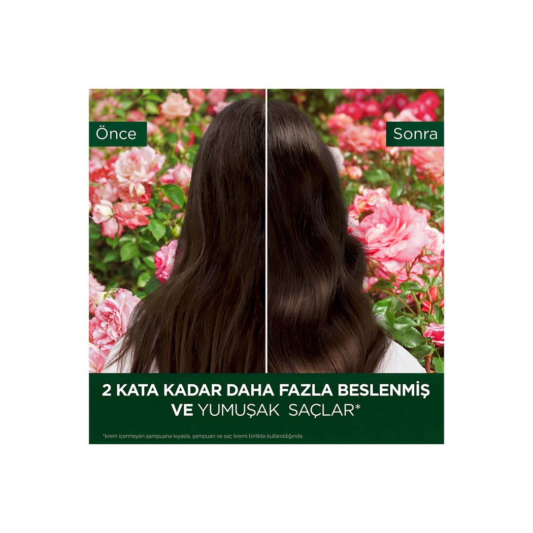Kadifemsi Yumuşaklık Gül Kokulu Şampuan 350ml