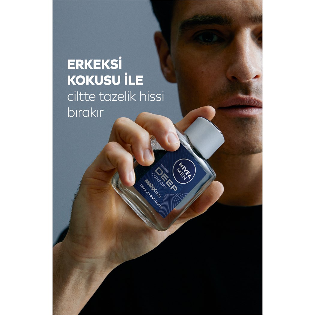 MEN Erkek Tıraş Sonrası Losyon Deep Dimension 100ml,Yenileyici,Ferahlatıcı,Erkeksi Koku,Nemlendirici