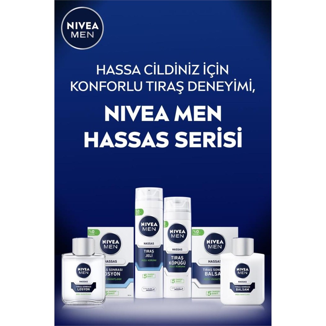 MEN Erkek Hassas Koruma Tıraş Jeli 200ml, Hassas Ciltlere Özel, Yanma Kızarma Kuruma Engelleyici