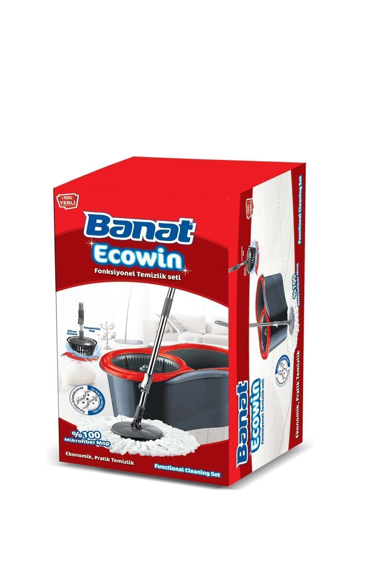 Banat Ecowin Fonksiyonel Temizlik Seti