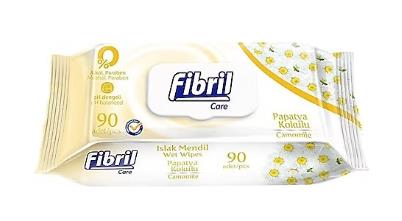 Fibril Care Islak Havlu Papatya Kokulu 90 Lı