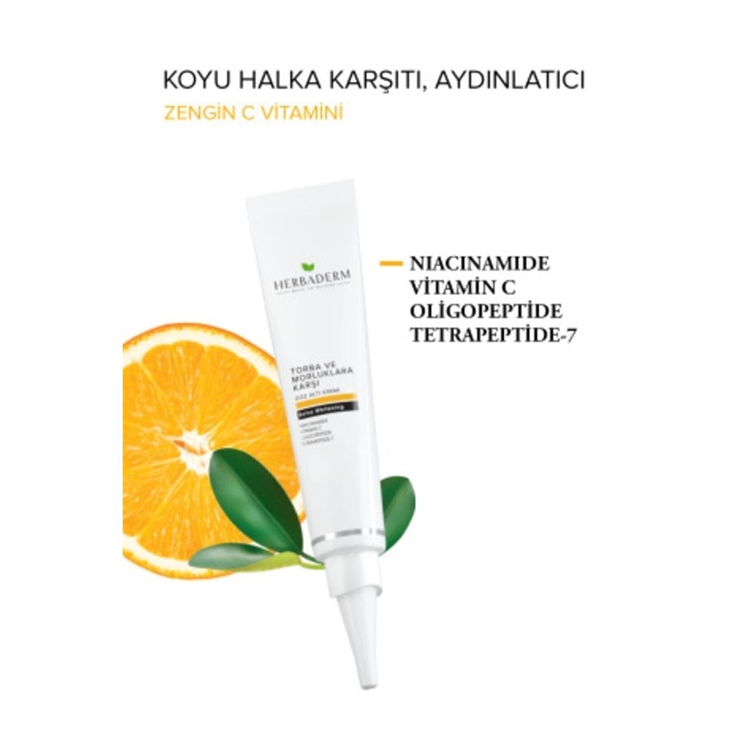 Herba Derm Torba Ve Morluklara Karşı Göz Altı Kremi 15 ml