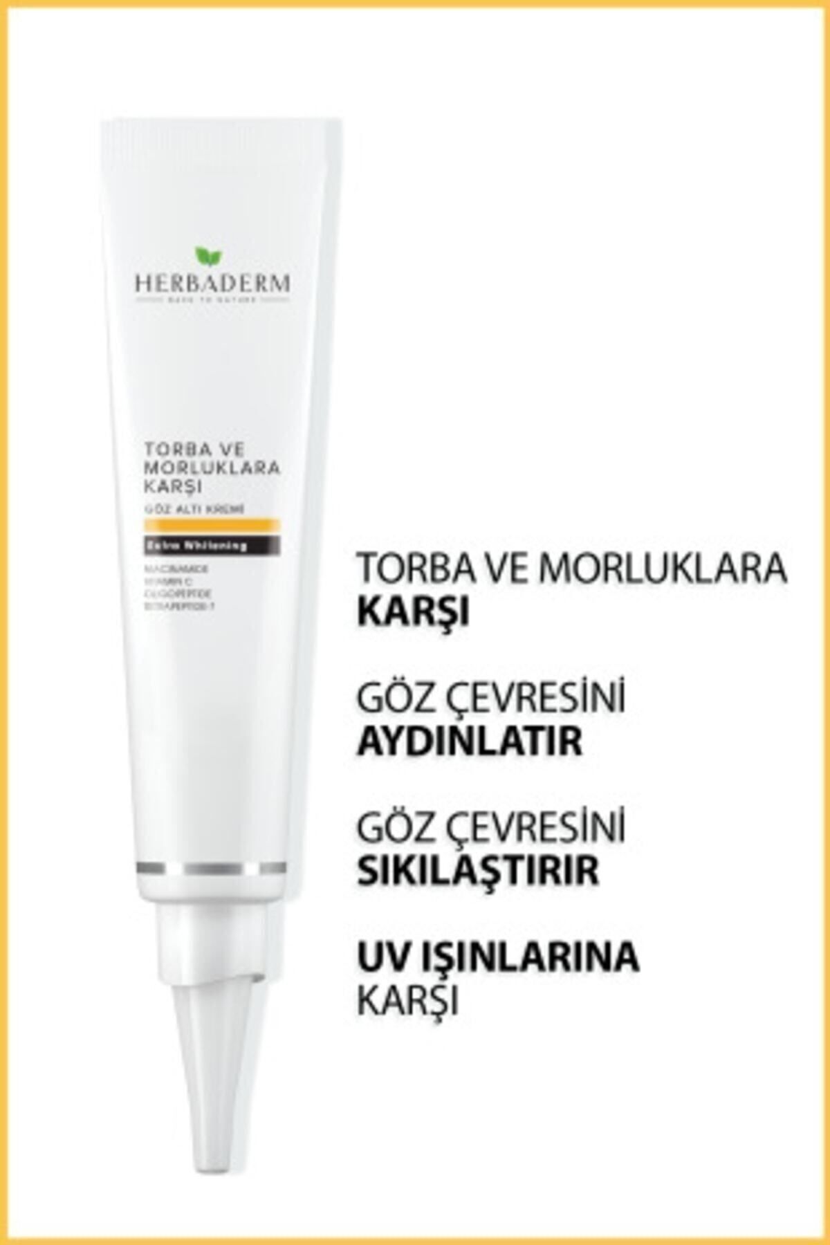 Herba Derm Torba Ve Morluklara Karşı Göz Altı Kremi 15 ml