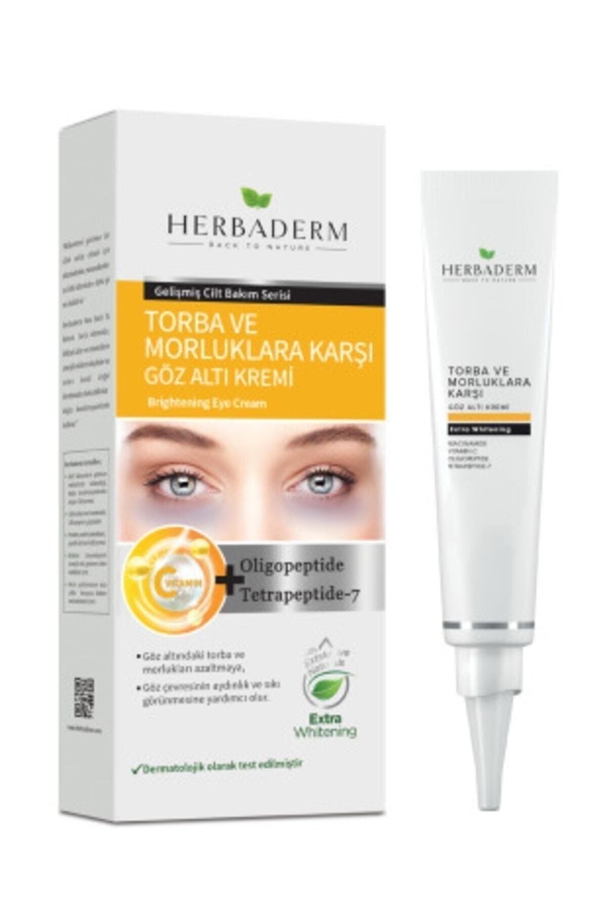 Herba Derm Torba Ve Morluklara Karşı Göz Altı Kremi 15 ml