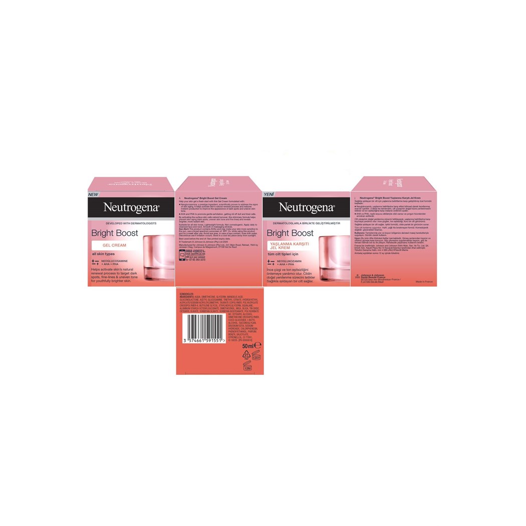Bright Boost Yaşlan Ma Karşıtı Jel Krem 50 ml